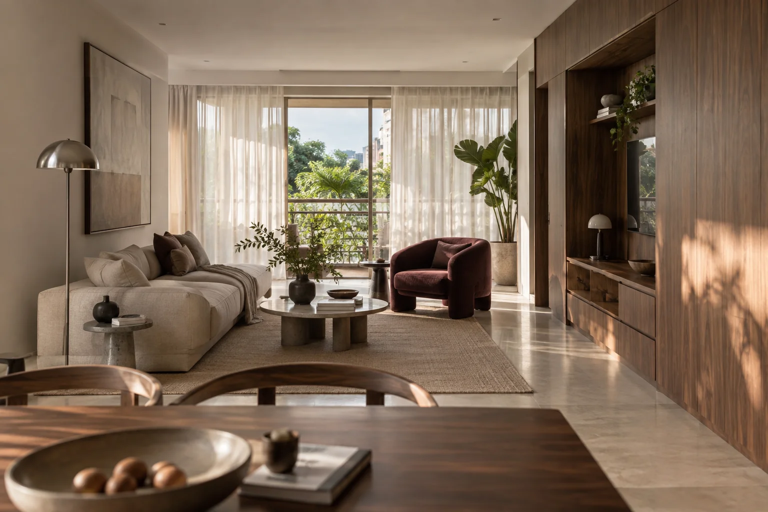 Room, considered. illustrative concept website